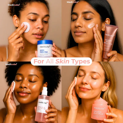 Medicube 7-Step Glow Bundle (7 pcs) – Transform Your Skin in 4 Weeks